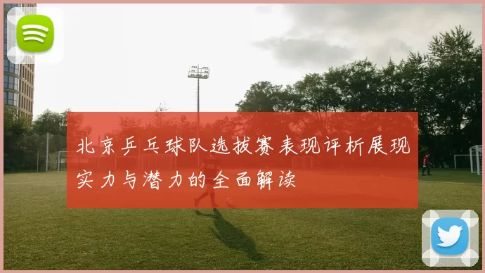 北京乒乓球队选拔赛表现评析展现实力与潜力的全面解读